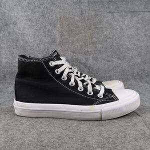 No Boundaries Shoes Womens 9 Casual Sneakers Trainer High Top Black Lace Up NoBo